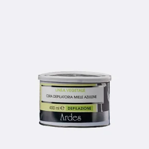Cera Depilatoria Vaso Miele e Azulene