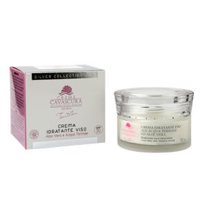 Crema idratante viso da giorno all’Aloe Vera e il 70% di acqua termale (50 ml)